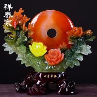 美帮汇平安扣客厅玄关酒柜家居室内酒架家装饰品 电视柜办公室桌面摆件