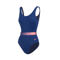 Speedo速比涛连体泳衣女装修身显瘦运动装备8-1236515473