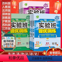 语文??人教版 七年级下 [正版]2024春实验班提优训练七年级八年级九年级下册语文数学英语物理化学生物科学人教北师初中