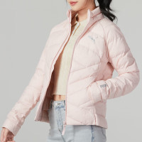 彪马(PUMA)羽绒服女装新款修身轻薄羽绒外套立领防寒保暖羽绒服846297-36 ZP