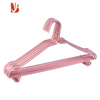 三维工匠浸塑衣架干湿两用10个装衣挂晾衣架家用防滑衣架衣服撑子挂衣架