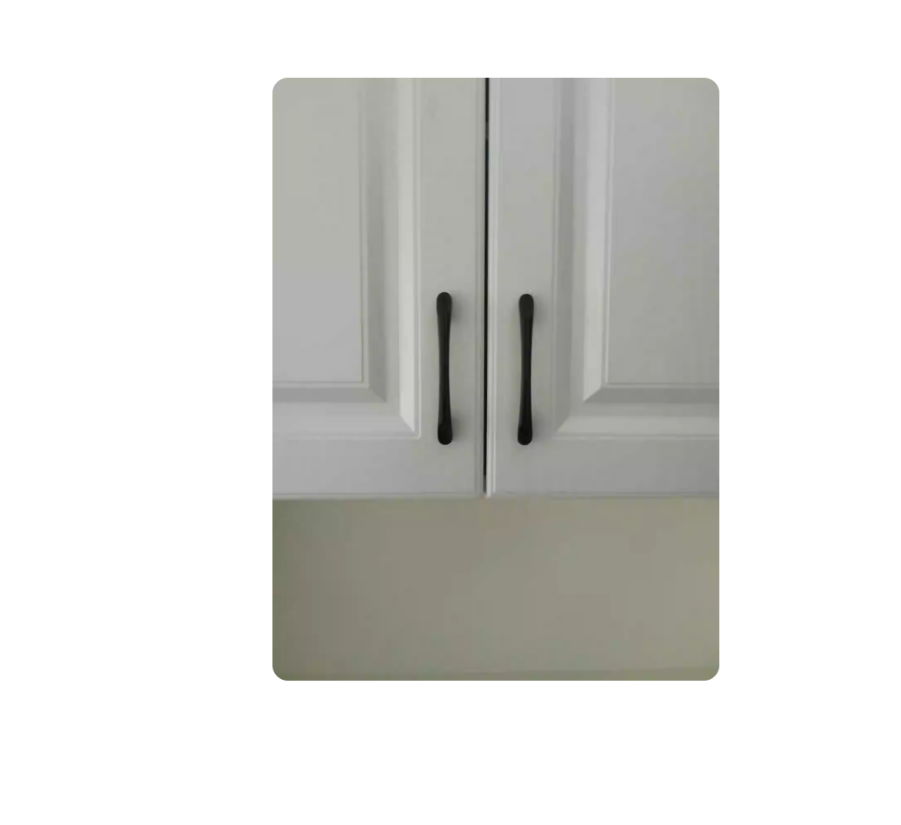 居萃缘 办公柜黑色百搭现代简约欧式小拉手 把手 随机 一个