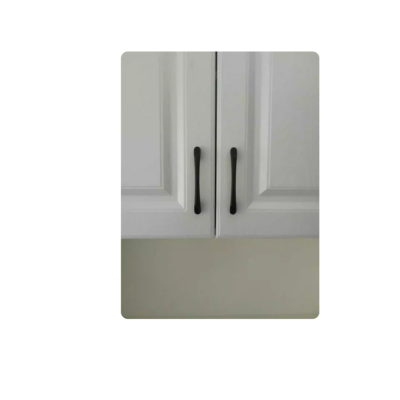 居萃缘 办公柜黑色百搭现代简约欧式小拉手 把手 随机 一个