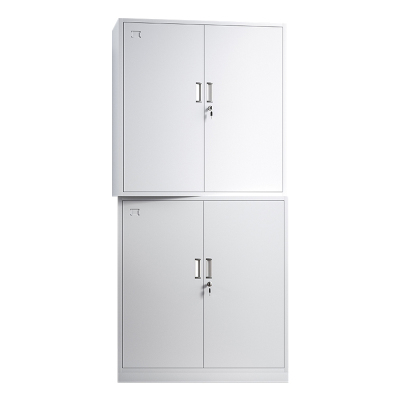 正斌凭证柜会计收纳柜财务档案柜资料柜加厚文件柜办公室带锁铁皮柜分体双节柜