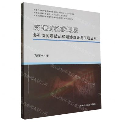 [N]高瓦斯松软煤层多孔协同爆破疏松增渗理论与工程应用-9787564653774