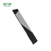 喜力健 自粘PVC地脚线 亮黑色-长3M*高0.08M*3MM 条