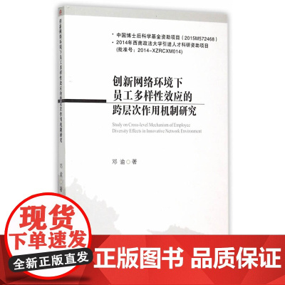 创新网络环境下员工多样性效应的跨层次作用机制研究