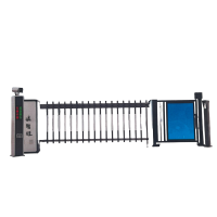 诚智旺 空降道闸车牌识别 单机带电动小门/套