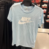 NIKE耐克短袖T恤运动休闲舒适透气针织女装DV6095-474 D