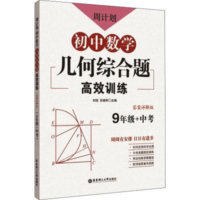 周计划:初中数学几何综合题高效训练(9年级+中考)