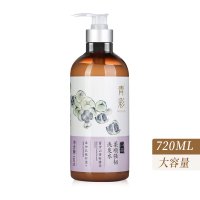 青彩山茶柔顺强韧720ml洗发水 顺滑光泽专为干枯易断发研制