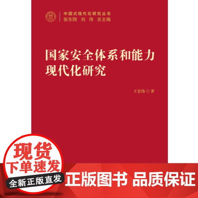 国家安全体系和能力现代化研究(中国式现代化研究丛书) 王宏伟 中国人民大学出版社 正版书籍
