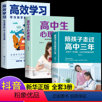 [正版]全套3册 陪孩子走过高中三年 高中生心理解压 高效学习法 培养学习方法 樊登育儿书籍父母必读3年