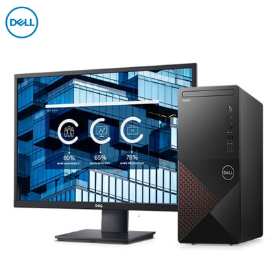 戴尔（DELL）成就3881全新英特尔®十代处理器商用办公家用娱乐台式机电脑27英寸屏定制（Inteli7-10700F16GB512GB+1TB2GB独显）