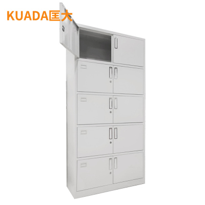 匡大文件柜通体五节文件柜铁皮柜办公文件资料储存柜钢制通体五节文件柜KDT378