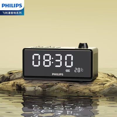 飞利浦 显示温度蓝牙音响电时钟收音机 TAR3578(黑色)