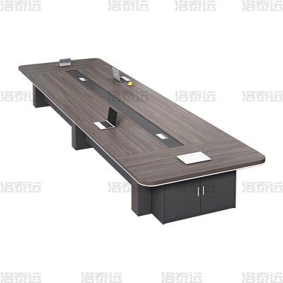 洛泰远 LTY4051012简约现代会议桌洽谈桌板式会议桌 8m