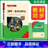 汤姆·索亚历险记-六年级下册必读 [正版]名校课堂快乐读书吧六年级下册必读小学生课外阅读书籍书目鲁滨逊漂流记尼尔斯骑鹅旅
