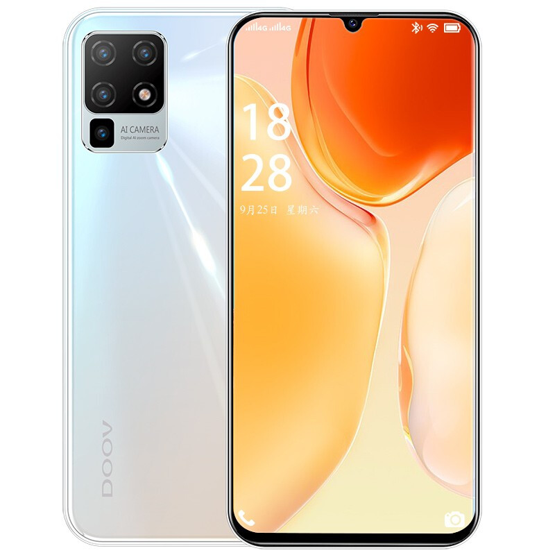 朵唯x50pro 智能手机 幻彩玻璃机身5.