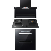 康宝抽油烟机灶具消毒柜三件套(烟机Y7+液化气灶具Y3+嵌柜Y2)