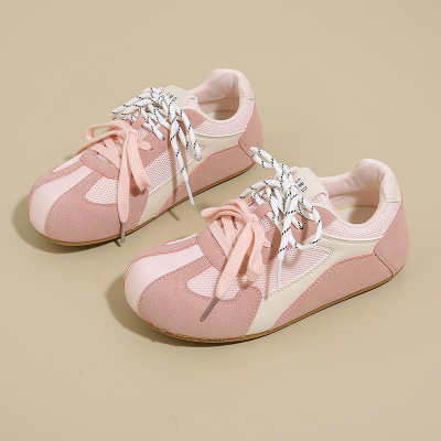 2025小白鞋子女春季新款韩版ins女学生休闲复古平底运动鞋