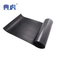 典虎 绝缘胶皮 黑色条纹 35kv 5米*1米*10mm 卷