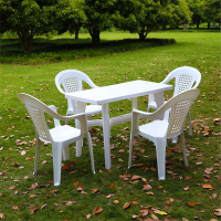 厂家直销塑料长方桌休闲户外专用桌子沙滩桌子塑料大排挡桌子 C组合桌椅