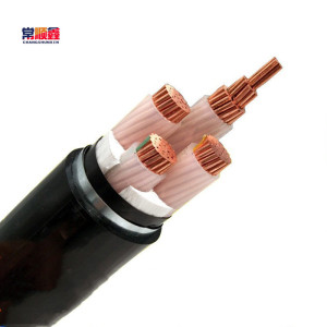 常顺鑫 低压铜芯电缆ZC-YJV22 3×50+1×25 米