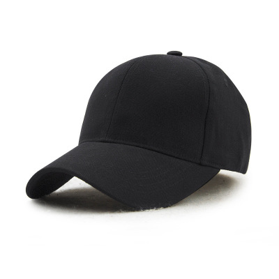 新款棒球帽韩版纯色棒球帽情侣鸭舌帽子男女士夏天