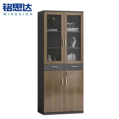 铭思达书柜资料柜两门二抽台