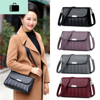 妈妈包斜挎包小包中年女包2020新款包包女士简约时尚大容量单肩包NEW LAKE女斜挎包