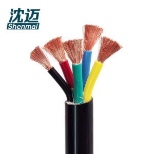 沈迈 铜芯通用软电缆 ZR-RVVZ-0.6/1KV-4*95+1*50平方/米