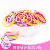 家柏饰(CORATED)儿童头绳女童圈宝宝绳公主橡皮筋韩国饰可爱不伤韩版头饰