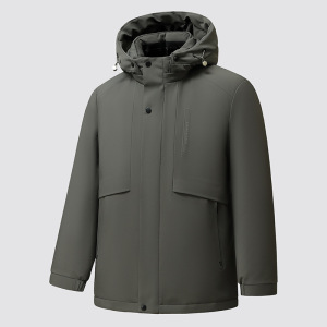 一衣三穿鹅绒脱卸内胆男士羽绒服秋冬新国标羽绒服保暖羽绒外套潮