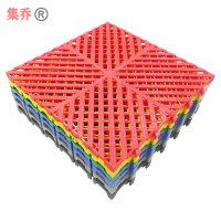 集乔室外防滑垫地垫车间洗车店拼接格栅龙纹40*40*2CM,40*40*3CM