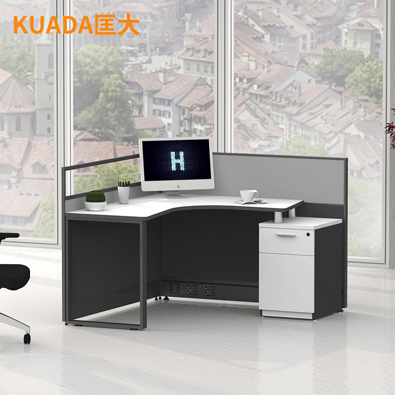 匡大 简约 现代职员办公桌 屏风工作位 电脑办公桌 KDT122