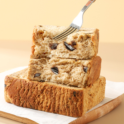 壹得利西梅全麦吐司厚切面包营养饱腹粗粮学生早餐代餐零食品整箱