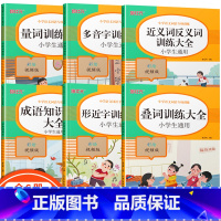 词语积累训练大全小学通用 共6册 小学通用 [正版]小学生词语积累大全语文专项训练书籍1-6年级通用版 重叠词aabb式