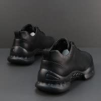 真皮户外男鞋夏季透气真皮健步防滑耐磨轻便休闲运动跑步鞋男