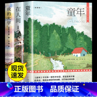 童年+在人间+我的大学 [正版]全3册高尔基三部曲 童年在人间和我的大学初中生阅读世界文学小说名著课外阅读书籍六年级阅读
