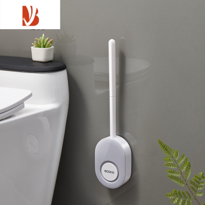 三维工匠马桶刷无死角家用挂墙式创意卫生间硅胶洗蹲坑厕所刷子套装