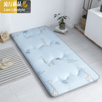 宿舍上下铺床垫单学生0.9 四季通用加厚海绵软垫褥子出租屋房 三维工匠