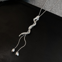 小蛇长款毛衣链2024新款设计感小众项链女高级感轻奢卫衣时尚配饰送女朋友老婆情人节七夕生日礼物