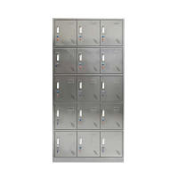 相威不锈钢员工储物柜文件柜存放柜子更衣柜存包柜十五更衣柜