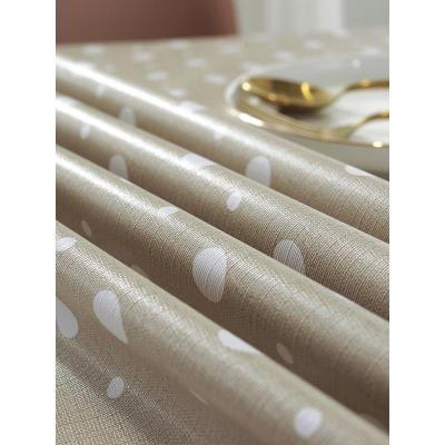 家柏饰(CORATED)加厚pvc桌布防水防油免洗茶几布布艺盖巾餐桌垫客厅北欧