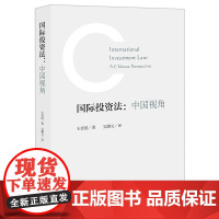 国际投资法 中国视角 王贵国著 吴灏文 译 法律出版社