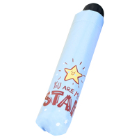 手动钢骨伞架 黑胶布 橡胶漆手柄 YF-S2021017 晴雨两用伞