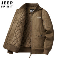 JEEPspirit冬季男士棉衣加厚保暖棉服大码男装外套棉服0776