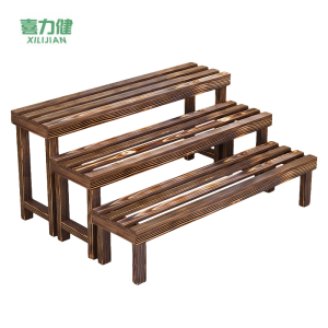 喜力健 梯形花架 三层-长120CM*高40CM 个