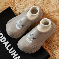 棉鞋秋冬季情侣款棉拖鞋轻便居家舒适经典厚底包头休闲加绒雪地靴